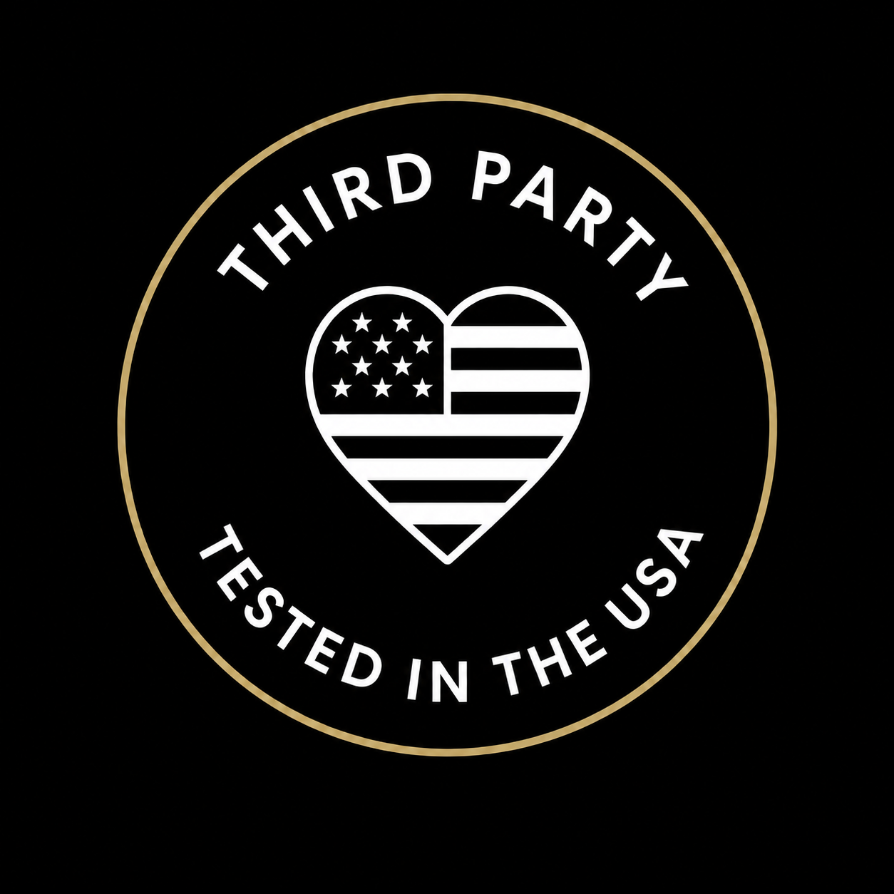 Third-party tested in the USA